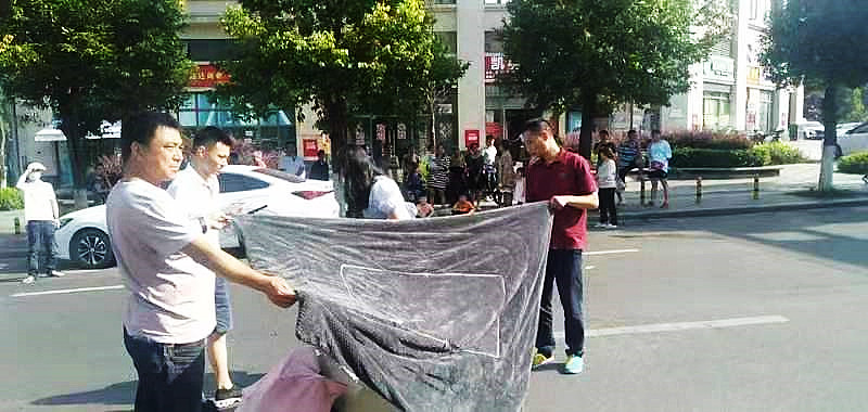 點贊｜烈日下行人被撞倒地，熱心公交人全程守護(hù)